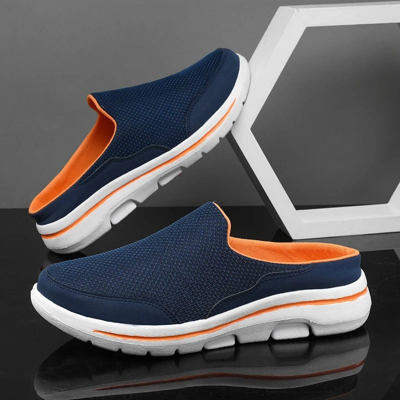 Evan | Men's Casual Backless Mule Sneakers