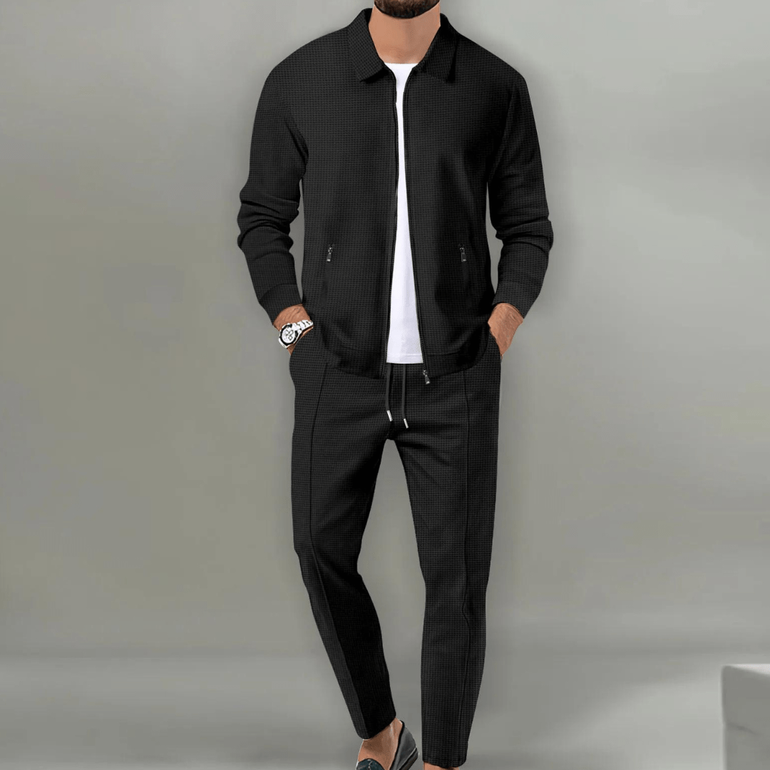Lucas | Men's Zip-Up Tracksuit Set