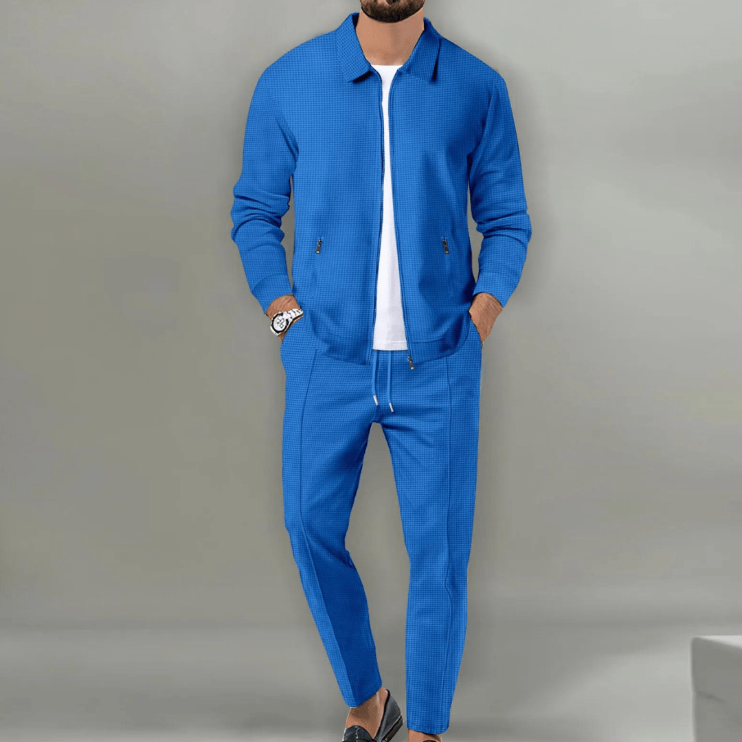Lucas | Men's Zip-Up Tracksuit Set
