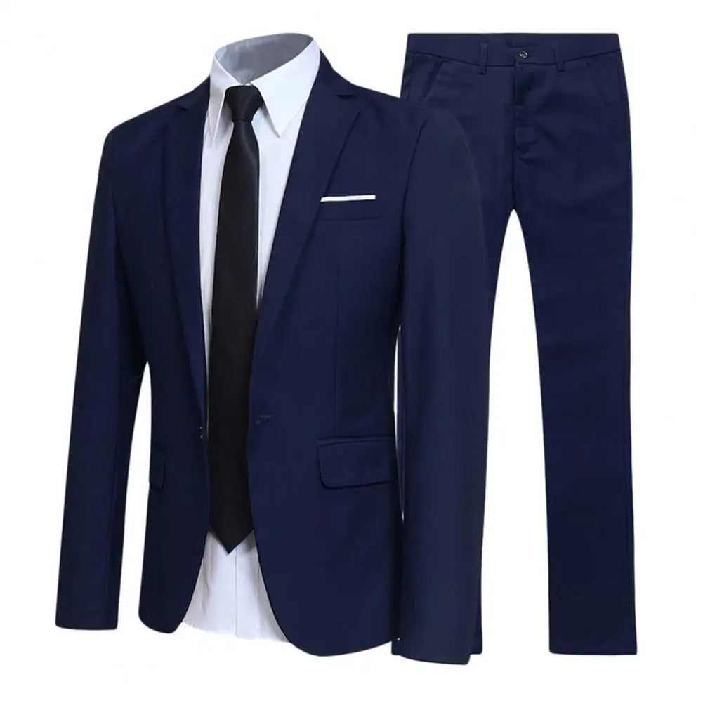 Adrian | Men's Slim Fit Two-Piece Wedding Guest Suit