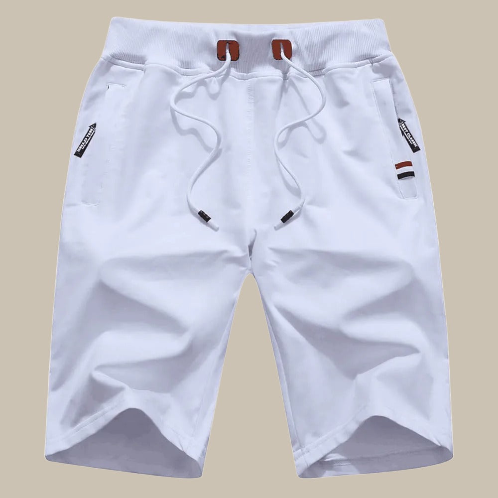 Brandon | Men's Drawstring Zip Pocket Casual Shorts